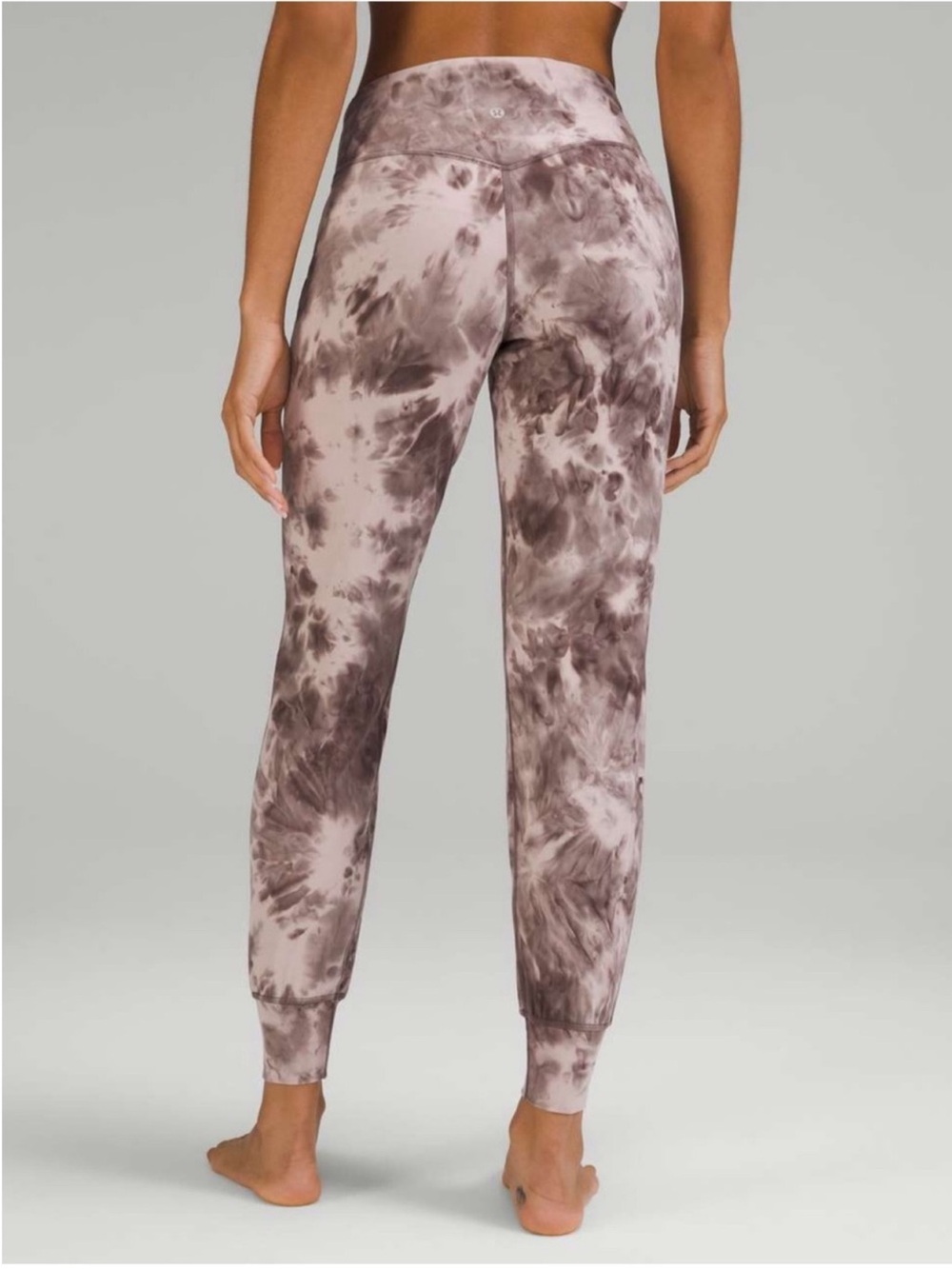 Lululemon align joggers size 4 gray tie dye